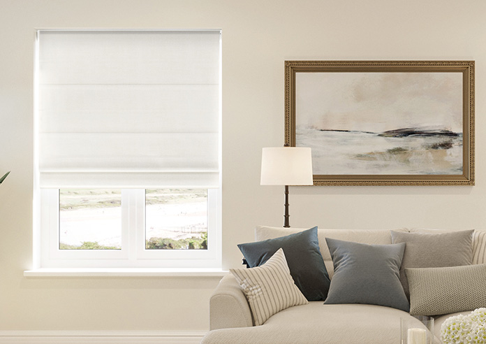 Kilkenny, Pure - Twist&Fit Roman Blind - Image 3